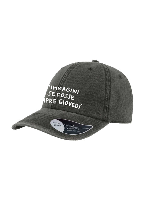Cappello "T'immagini" colorazione Nera