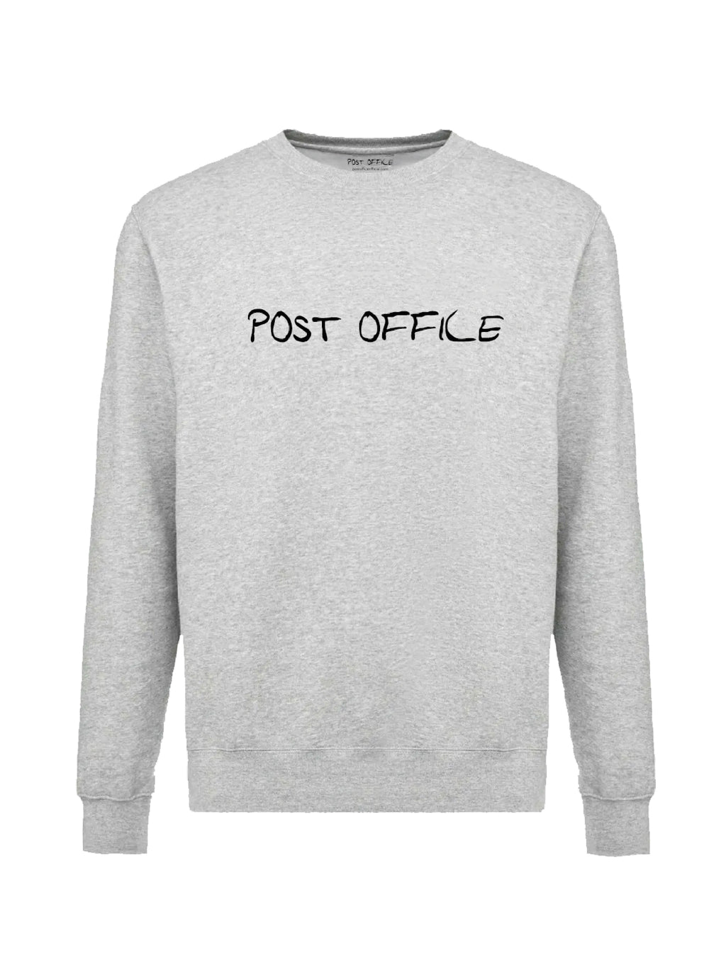 Felpa "Post Office" colorazione Grigia