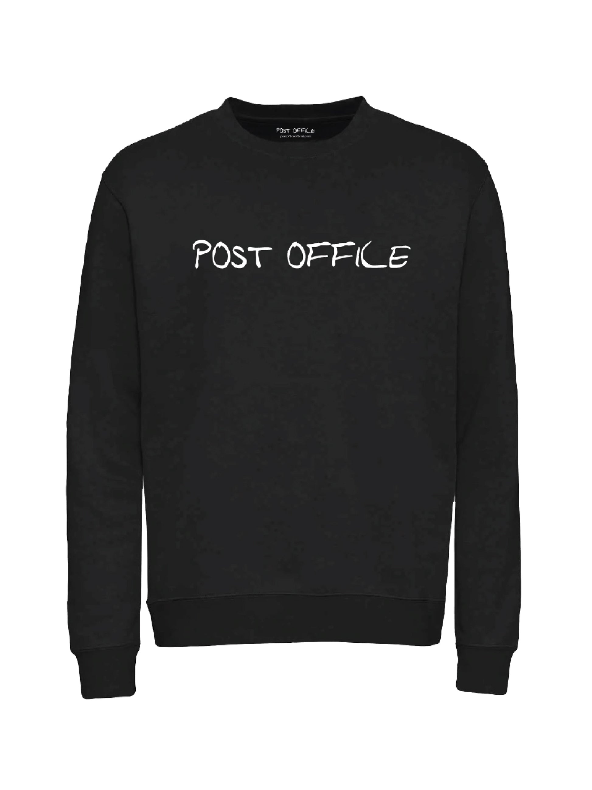 Felpa "Post Office" colorazione Nera